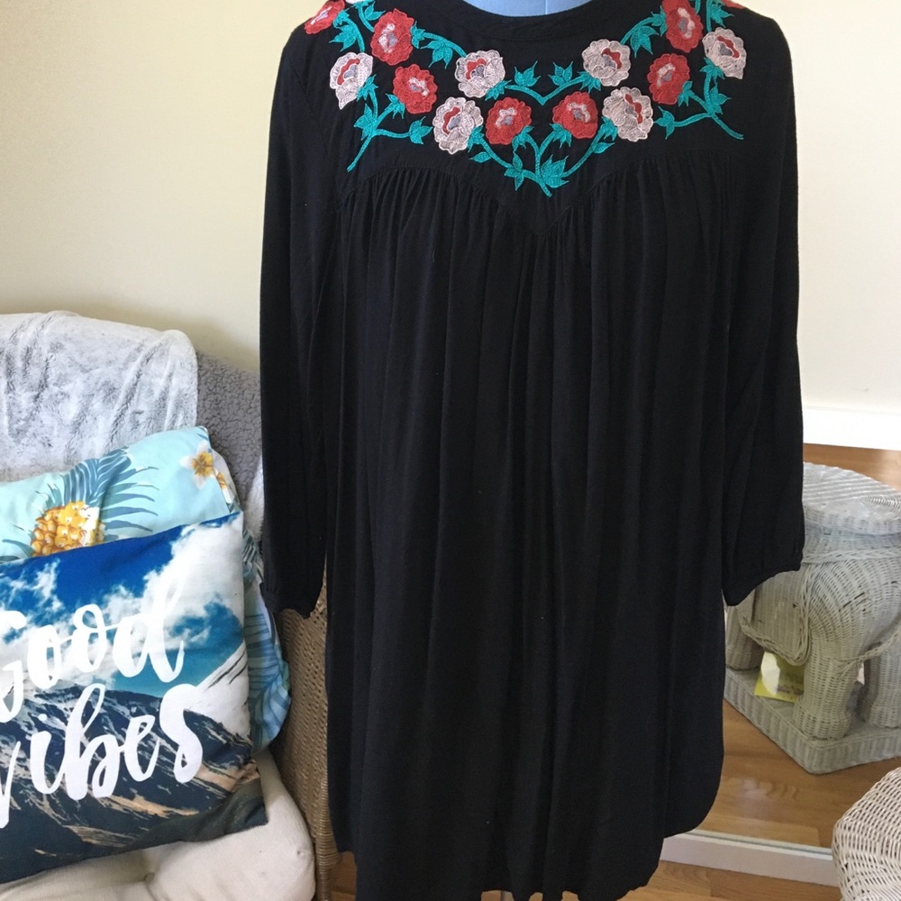 Embroidered dress